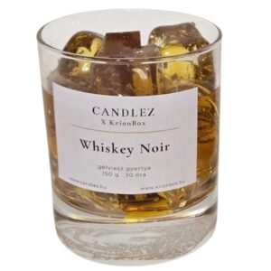 Whiskey Noir – Méz & Dohány illatgyertya
