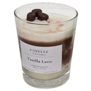 Vanilla Latte illatgyertya